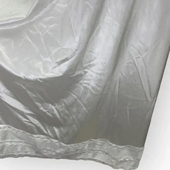 Vintage Full chemise long slip gown nightgown, size 40 (bra size). Approx XL - Picture 10 of 13